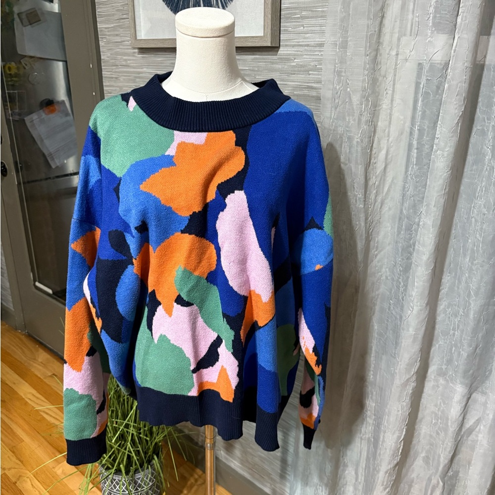 Never Fully Dressed Multicolor Knit Sweater